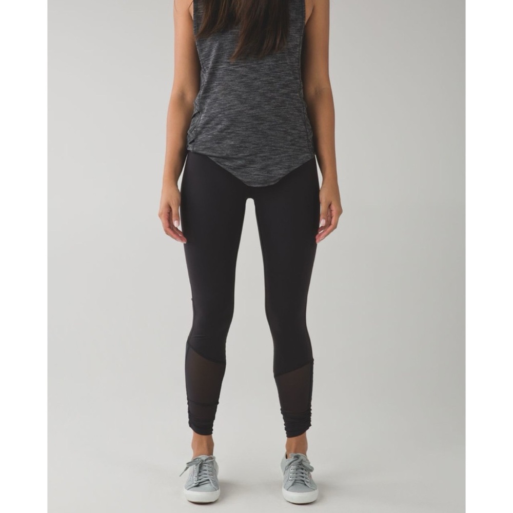 Lululemon Sweaty Endeavor Tight Full On Luon Black 4